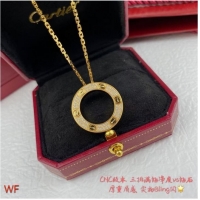 Top Quality Cartier Necklace CE8832 Gold