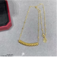 Top Grade Cartier Necklace CE9560 Gold