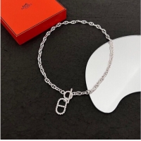 Luxury Inexpensive Hermes Necklace CE9054 Silver