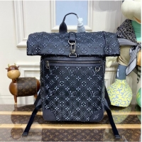 AAAAA Louis Vuitton ROLL TOP BACKPACK M21359 Charcoal