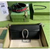 Famous Brand Gucci Dionysus small shoulder bag 731782 black