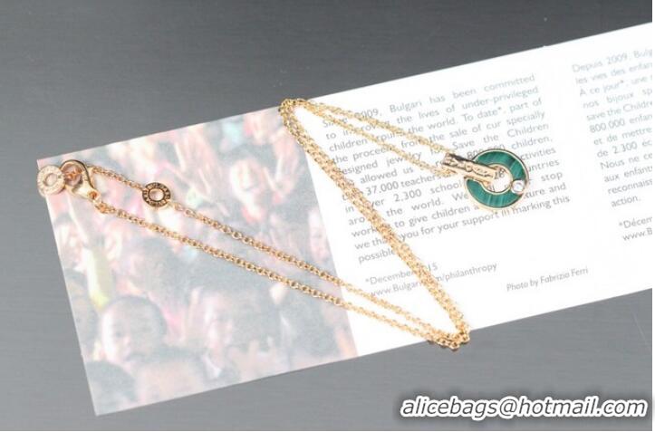 Famous Brand BVLGARI Necklace CE8290 Green