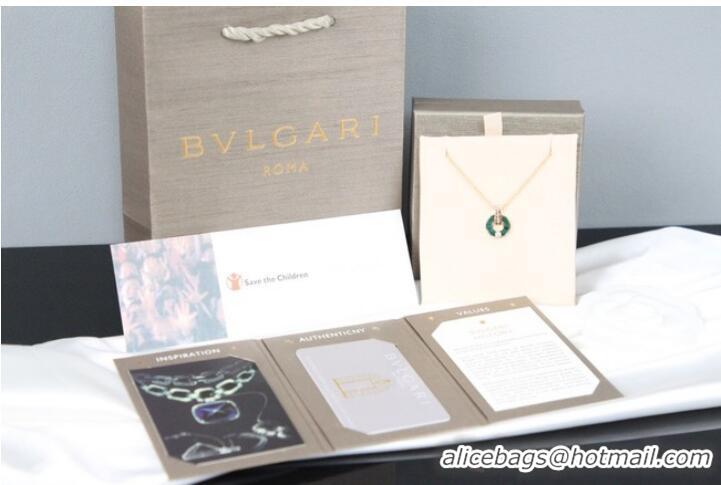 Famous Brand BVLGARI Necklace CE8290 Green