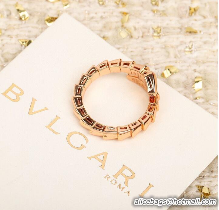 Super Quality BVLGARI Ring BR2334 Rose Gold