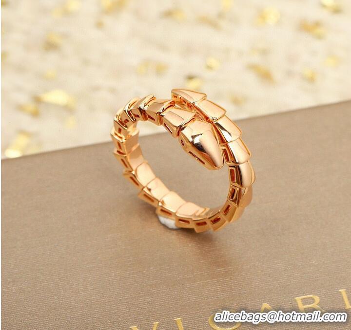 Super Quality BVLGARI Ring BR2334 Rose Gold