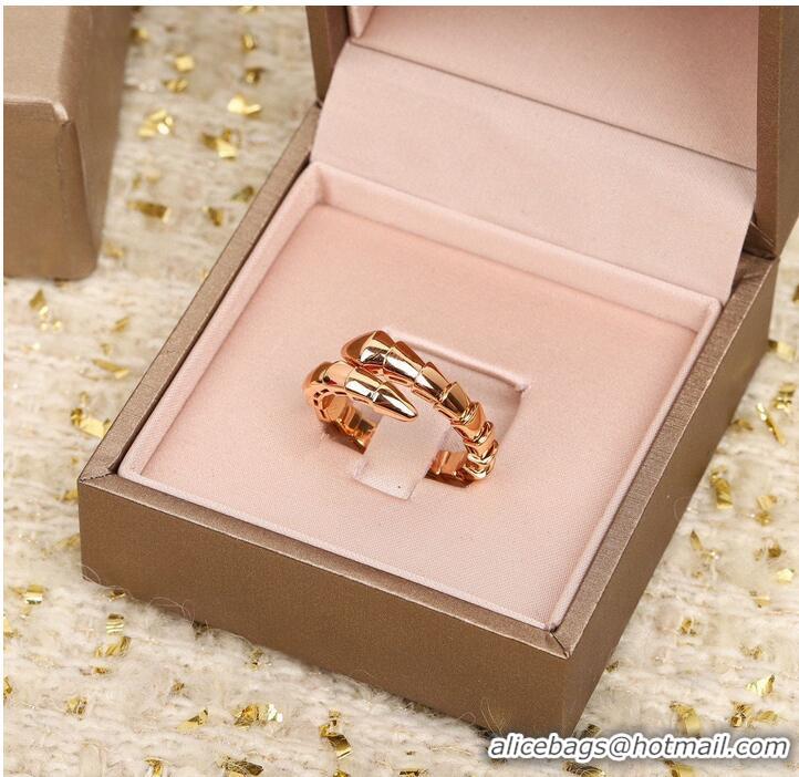 Super Quality BVLGARI Ring BR2334 Rose Gold