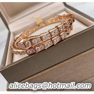 Good Looking BVLGARI Bracelet BV23279 Rose Gold