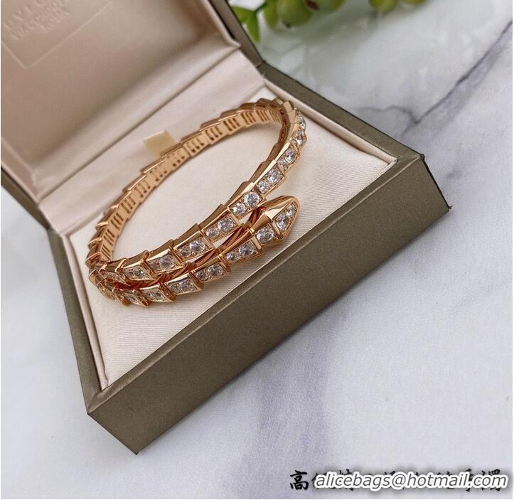 Good Looking BVLGARI Bracelet BV23279 Rose Gold