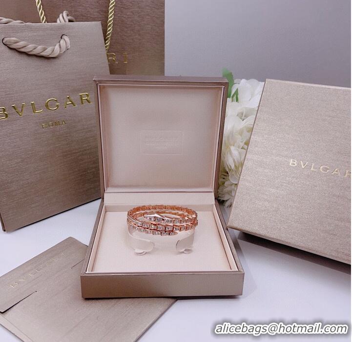 Well Crafted BVLGARI Bracelet BV23278 Rose Gold