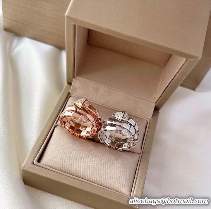 Shop Top Quality BVLGARI Ring BR2336 Rose Gold