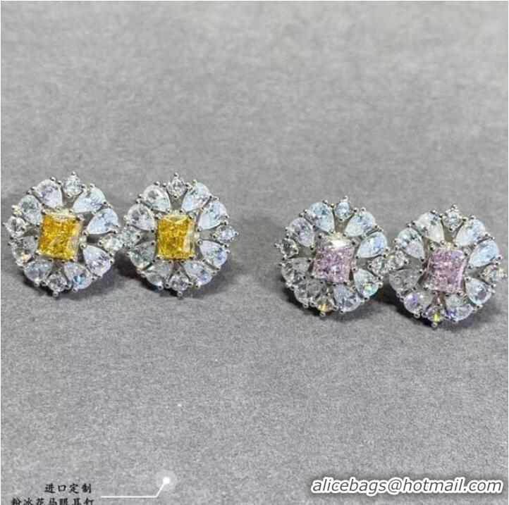 Well Crafted BVLGARI Earrings CE8780 Yellow