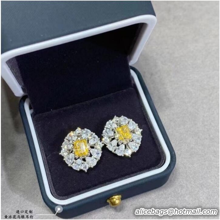 Well Crafted BVLGARI Earrings CE8780 Yellow