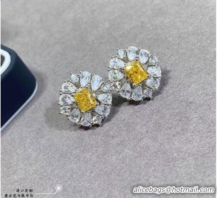 Well Crafted BVLGARI Earrings CE8780 Yellow