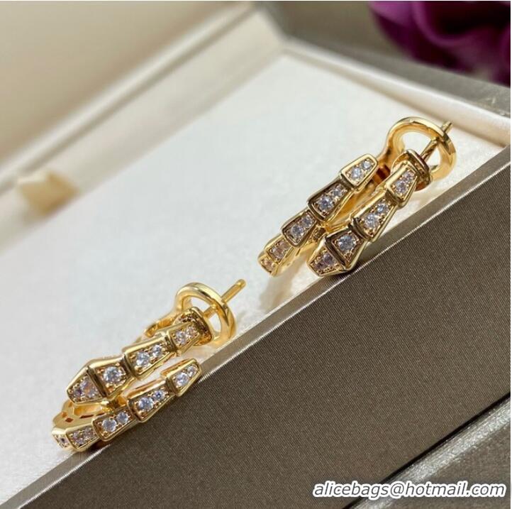 Buy Inexpensive BVLGARI Earrings CE9010 Gold