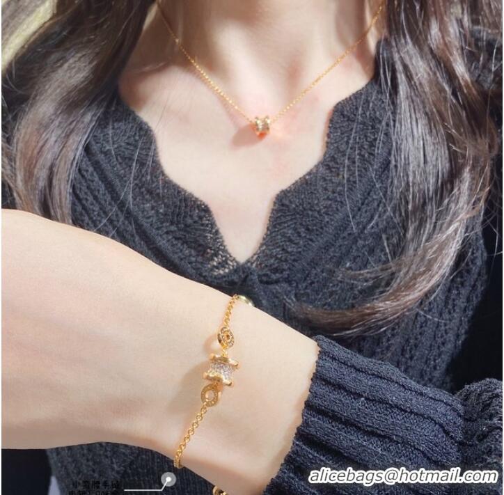 Famous Brand BVLGARI Bracelet CE9013 Gold