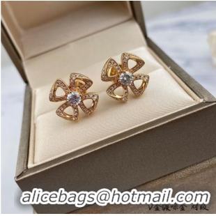 Top Quality BVLGARI Earrings CE9017 Rose Gold