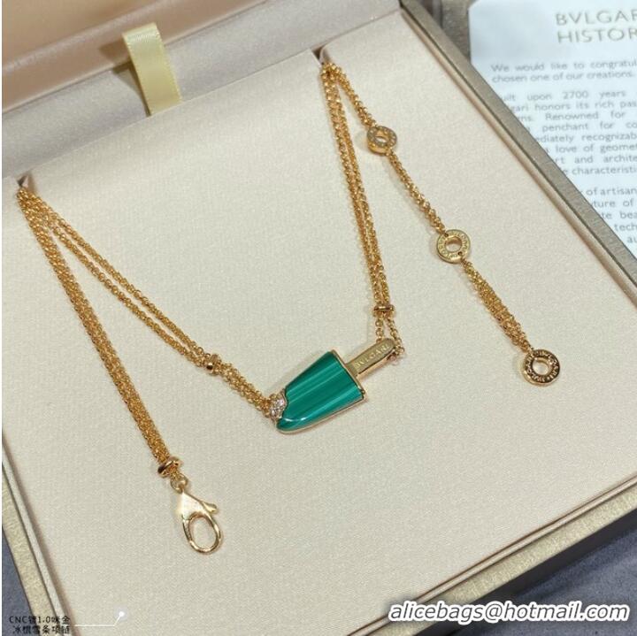 Most Popular BVLGARI Necklace CE9023 Green