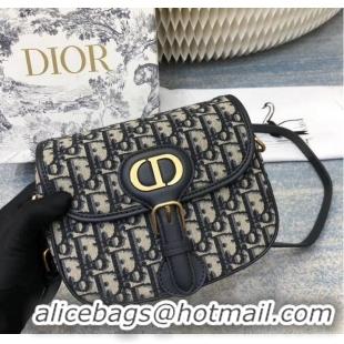 Promotional MEDIUM DIOR BOBBY BAG C0268 BLUE Blue Dior Oblique Jacquard M9319