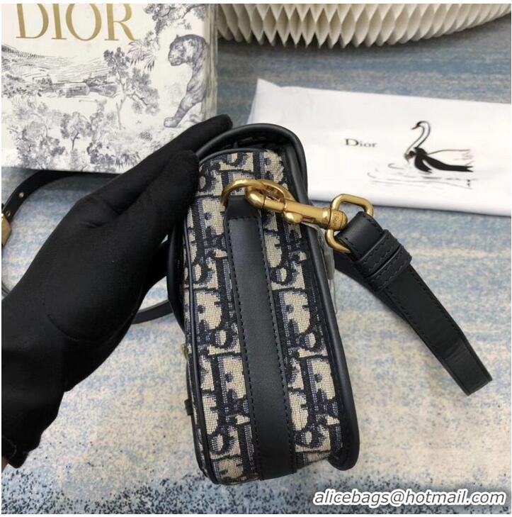 Promotional MEDIUM DIOR BOBBY BAG C0268 BLUE Blue Dior Oblique Jacquard M9319