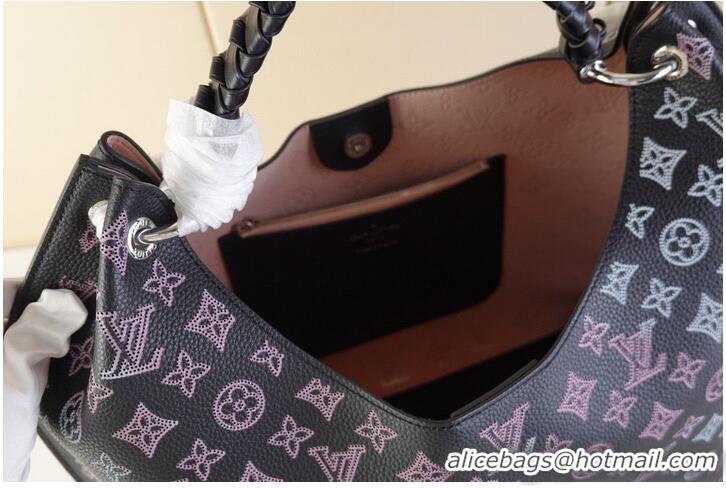 Reasonable Price Louis Vuitton CARMEL Hobo M21299 black & Purple