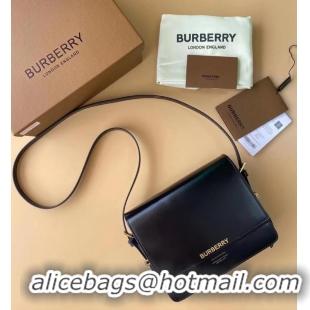 New Design BurBerry Original Leather Shoulder Bag BU55660 Black