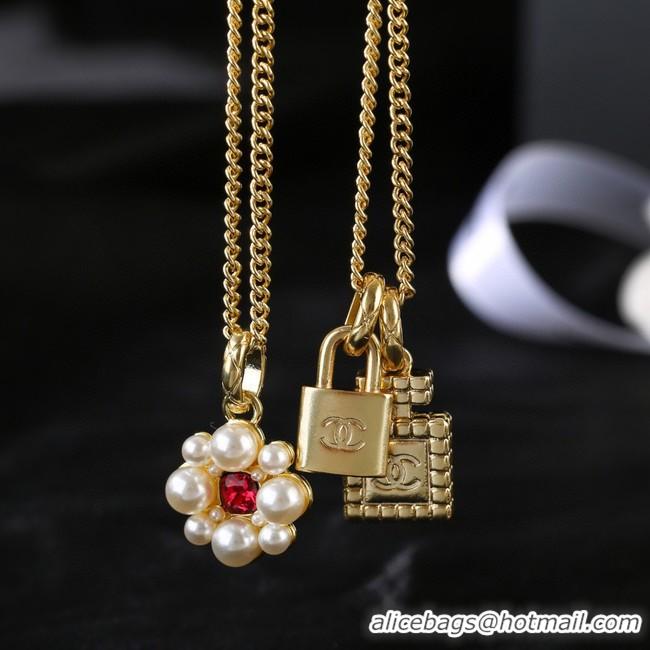 Pretty Style Chanel Necklace CE9289