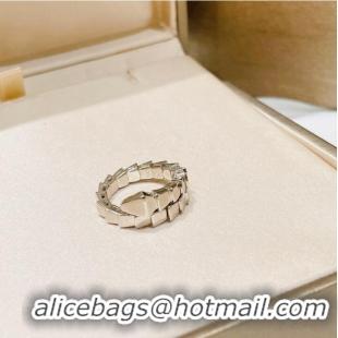 Luxurious Promotional BVLGARI Ring CE9086 Silver