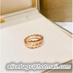 Reasonable Price BVLGARI Ring CE9086 Rose Red