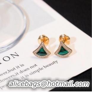 Top Quality BVLGARI Earrings CE9468 Green