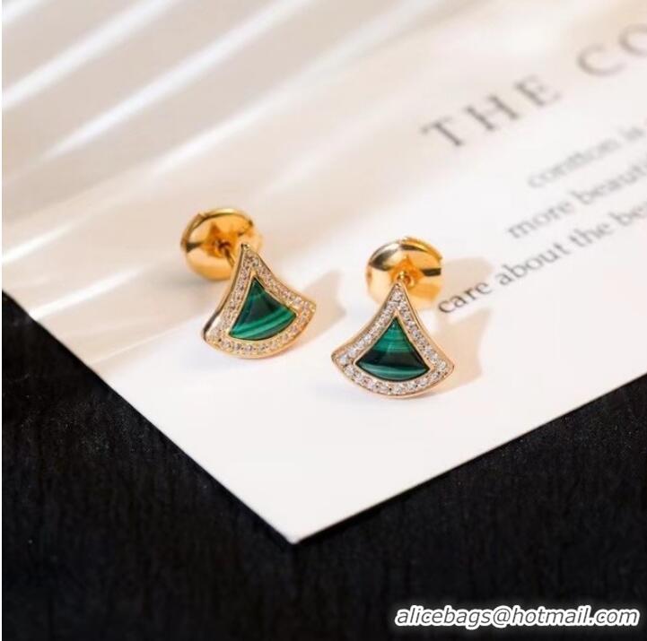 Top Quality BVLGARI Earrings CE9468 Green