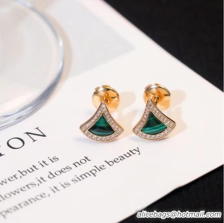 Top Quality BVLGARI Earrings CE9468 Green