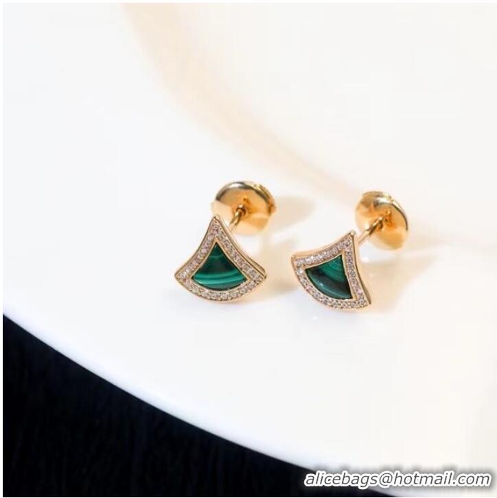 Top Quality BVLGARI Earrings CE9468 Green