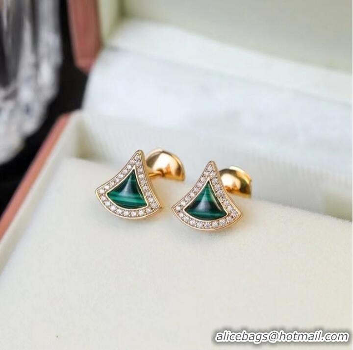 Top Quality BVLGARI Earrings CE9468 Green