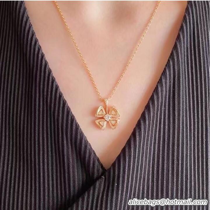 Top Quality BVLGARI Necklace CE9559 Gold