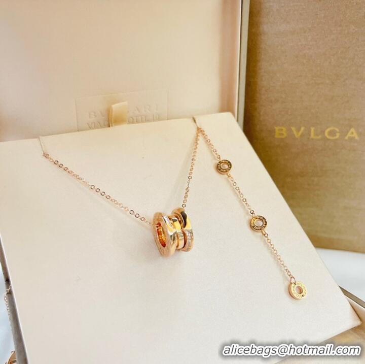 Good Taste BVLGARI Necklace CE10111 Rose Gold