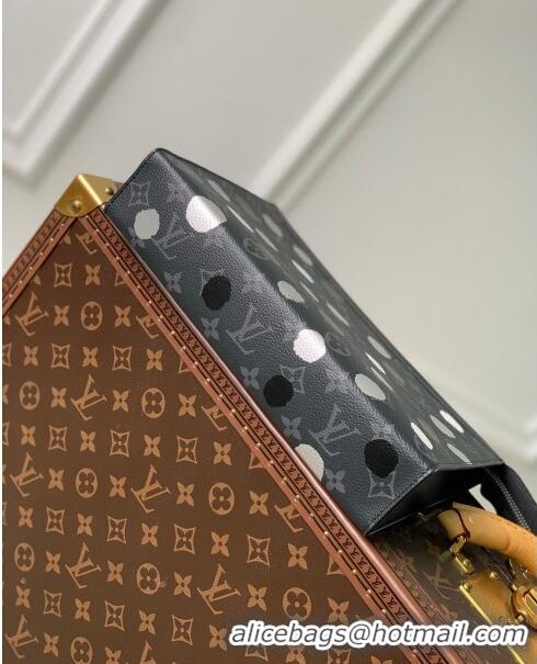 Cheapest Louis Vuitton LVxYK Pochette Voyage Bag in Monogram Eclipse Canvas M81934 Black 2023