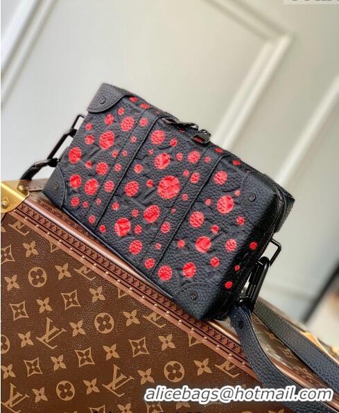 Top Quality Louis Vuitton LVxYK Handle Wearable Wallet with Bold Red Dots in Black Monogram Leather M81905 2023