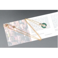 Famous Brand BVLGARI Necklace CE8290 Green