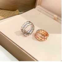 Shop Top Quality BVLGARI Ring BR2336 Rose Gold