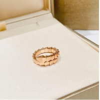 Reasonable Price BVLGARI Ring CE9086 Rose Red