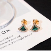 Top Quality BVLGARI Earrings CE9468 Green