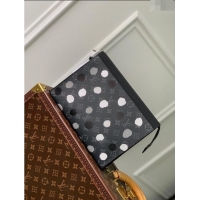 Cheapest Louis Vuitton LVxYK Pochette Voyage Bag in Monogram Eclipse Canvas M81934 Black 2023