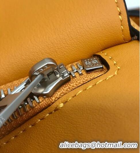 Well CraftedLoewe Small Puzzle Bumbag in Classic Calfskin 10176 Yellow 2022