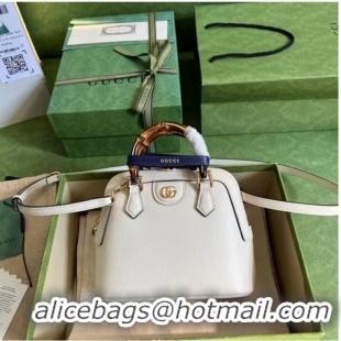 Top Quality Gucci Diana mini tote bag 715775 white