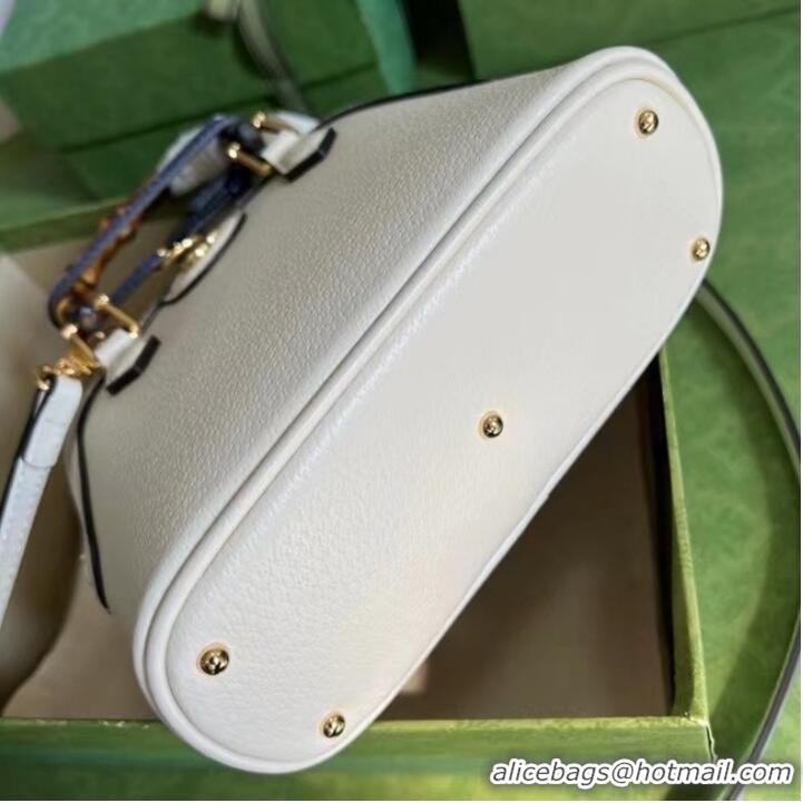 Top Quality Gucci Diana mini tote bag 715775 white