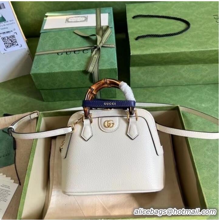 Top Quality Gucci Diana mini tote bag 715775 white