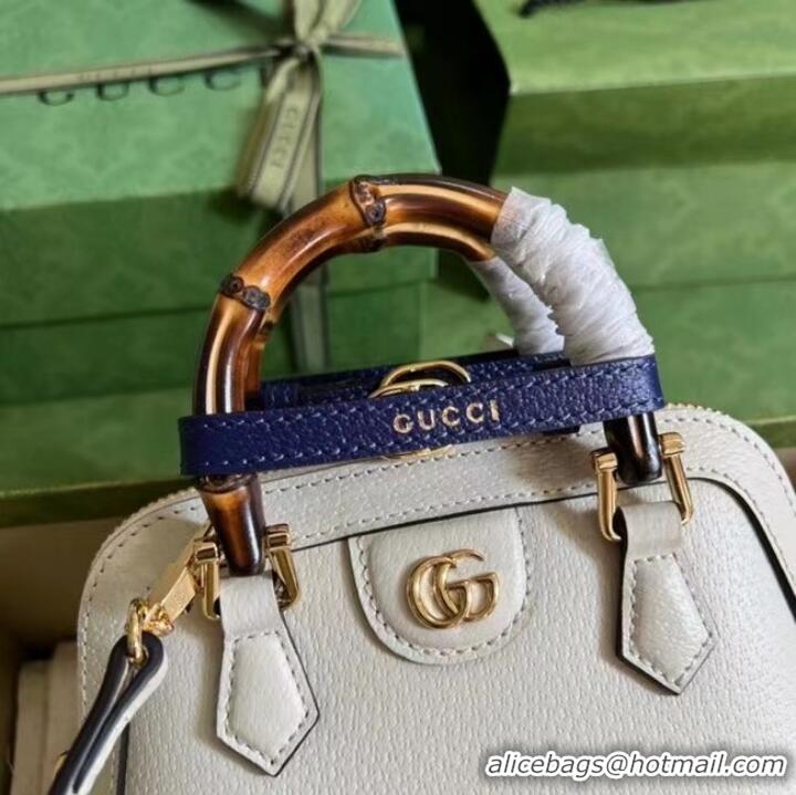 Top Quality Gucci Diana mini tote bag 715775 white