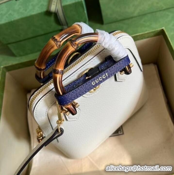 Top Quality Gucci Diana mini tote bag 715775 white