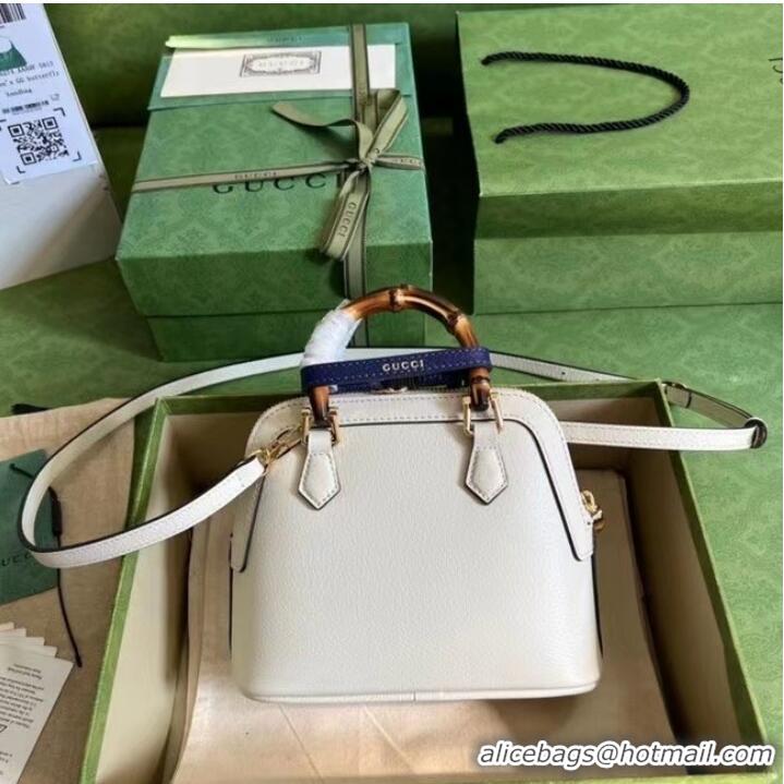 Top Quality Gucci Diana mini tote bag 715775 white