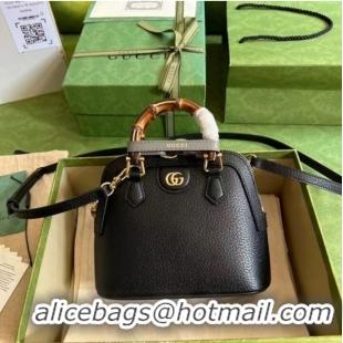 Classic Discount Gucci Diana mini tote bag 715775 black